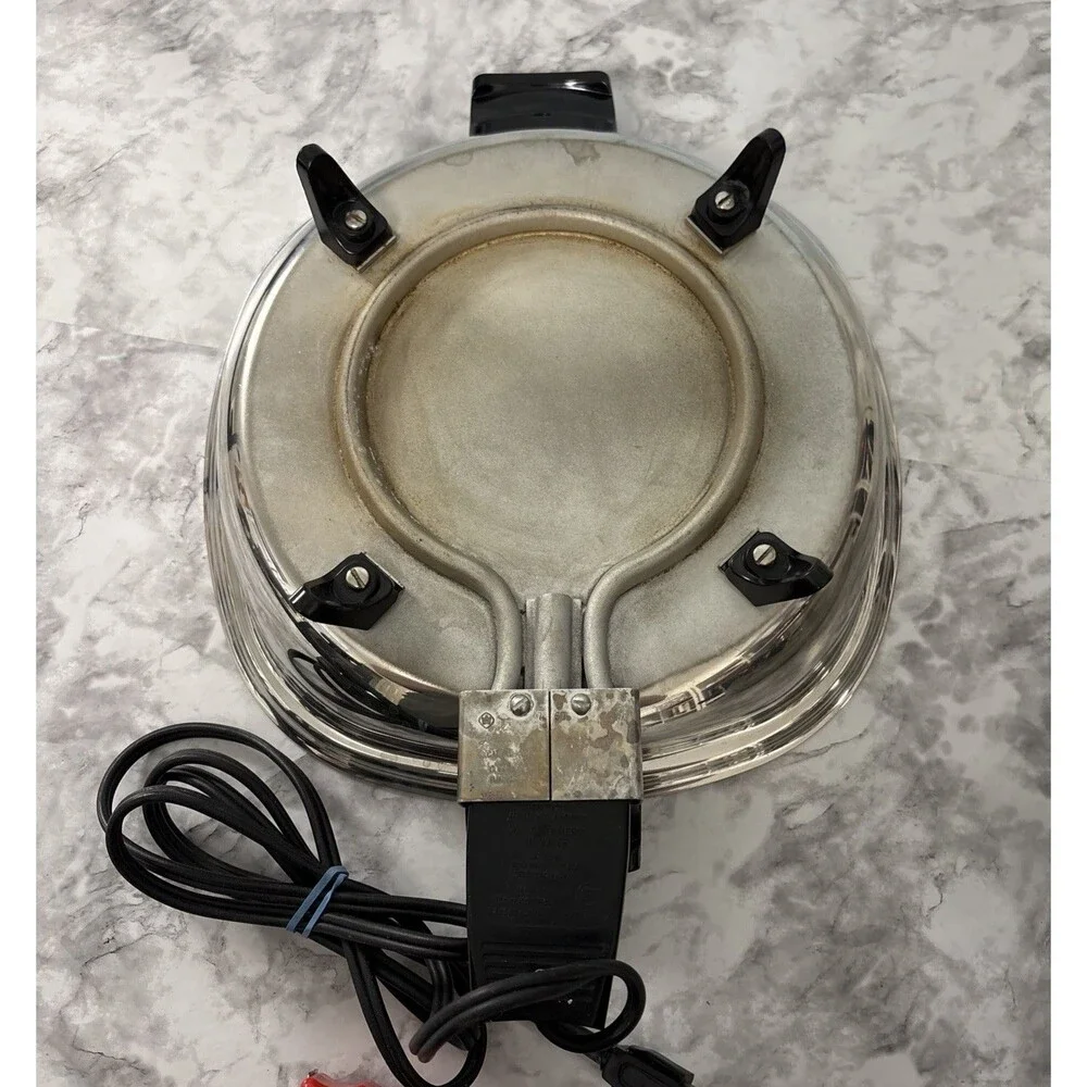 Aristo Craft Electric Skillet Stainless Steel w Lid w Legs